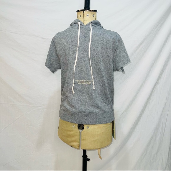 Darc Sport Other - Darc Sport Then Now Forever Cut Off Short Sleeve Hoodie Size S